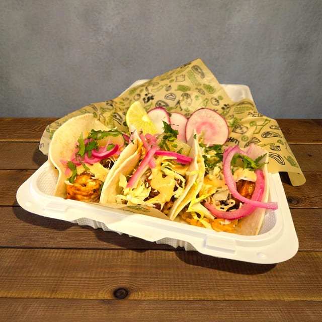 Spicy Shrimp Tacos.