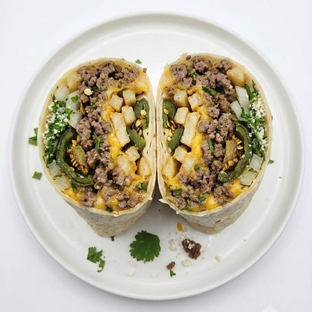 Cali Aloha Burrito.