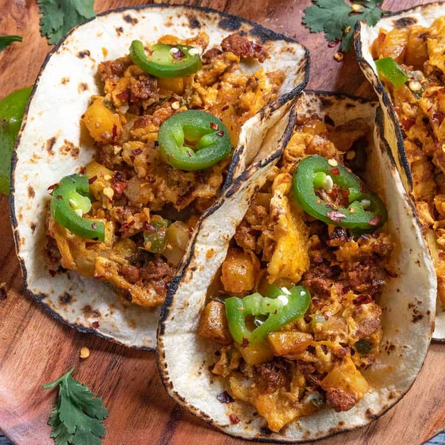 Texas Breakfast Tacos.
