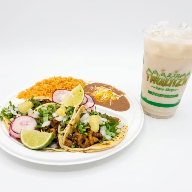3 Tacos R&B+Agua Fresca.